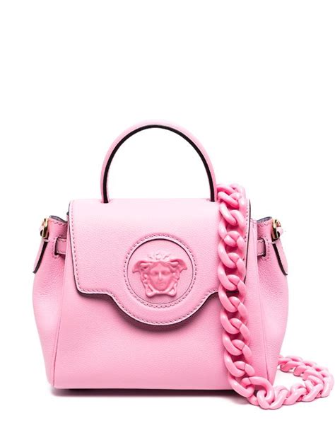 versace pink perfume bag|free Versace backpack with perfume.